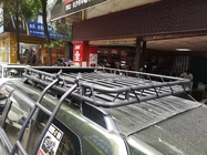 Universal Iron Steel SUV Side Ladder For Round Tube Roof Basket