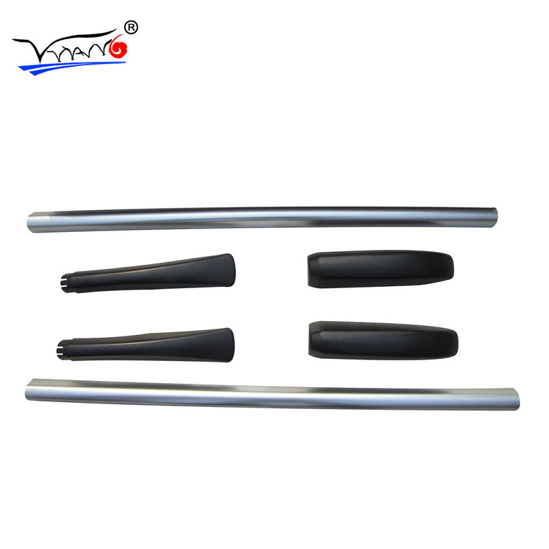 C087 HIGH QUALITY ROOF RAILS SIDE RAILS FOR NISSAN LIVINA ABS PLASTIC 2009-2015 SILVER