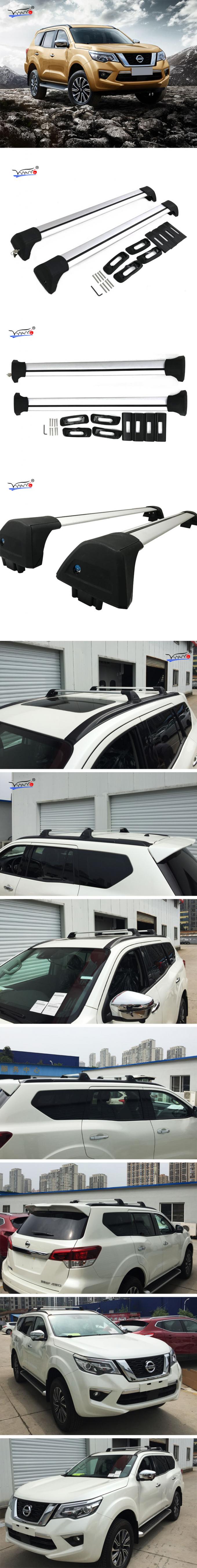 SUV Flush Mount Nissan Patrol Roof Rails Rack Cross Bars
