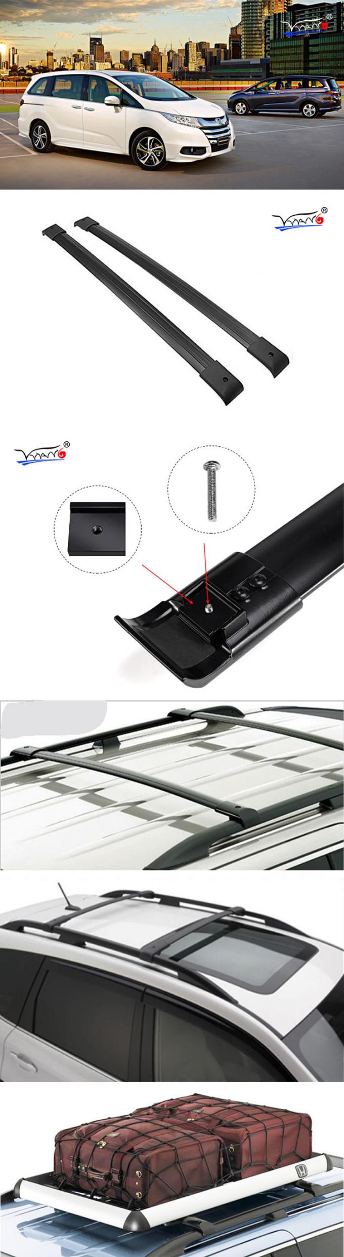 Honda Odyssey Roof Top Cross Bars , 19992004 B044 Cargo Rack Cross Bars