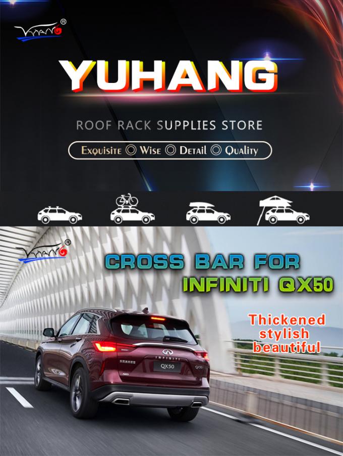 Durable B071 Car Rack Cross Bars FOR INFINITI QX50 / 70 / 80 Easy