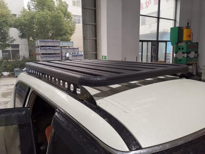 Flat Platform Toyota Prado 120 Aluminium Roof Rack Seamless Attachment