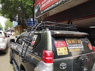 Universal Iron Steel SUV Side Ladder For Round Tube Roof Basket