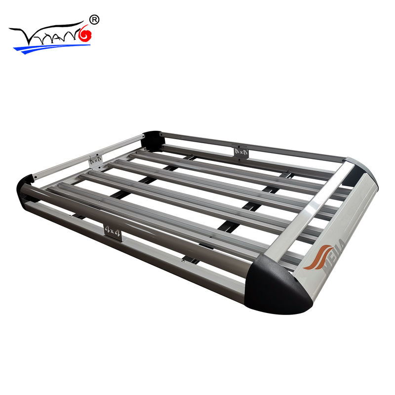 F002 Double - Layer Roof Rack Basket Easy Get On / Off ISO9001 Approved