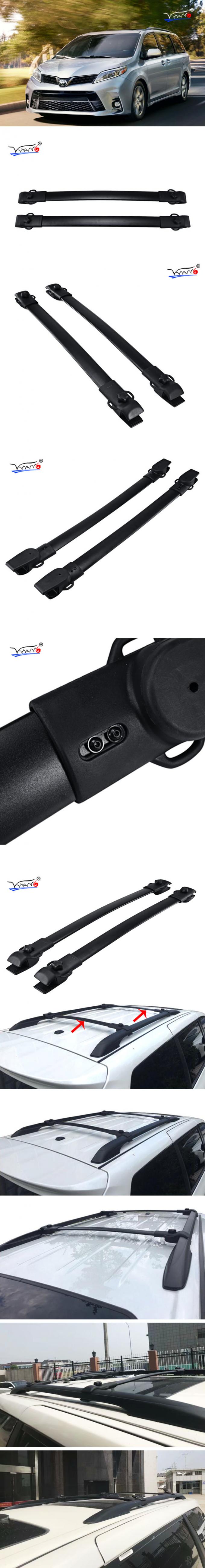 B035 Roof Rack Cross Bars FOR TOYOTA SIENNA 111 * 18 * 13cm Size Easy