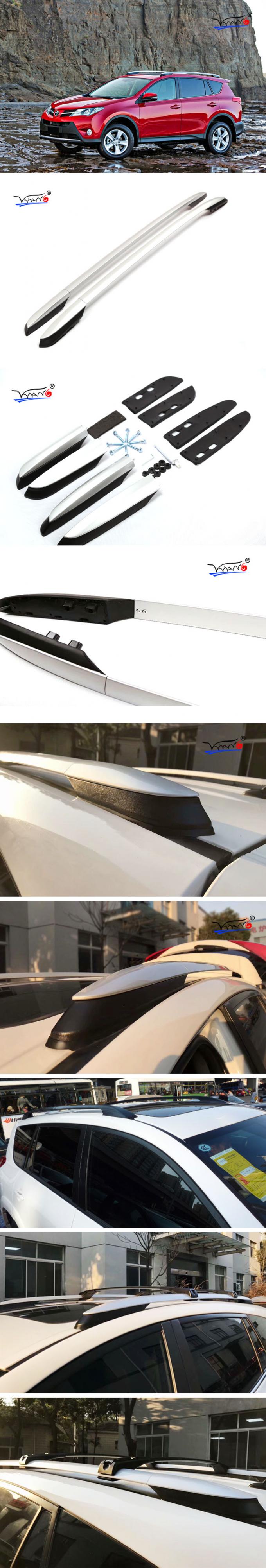 Flush Mounted Car Roof Cross Rails , C066 Luggage Universal Car Roof Rails